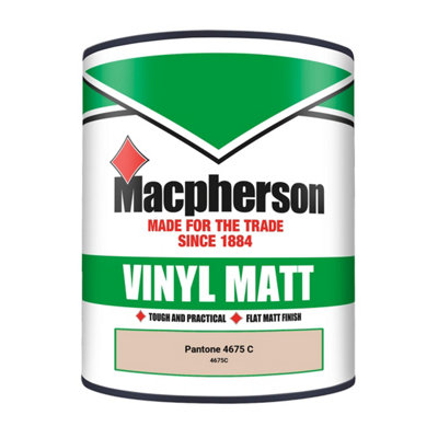 Macpherson Trade Walls & Ceilings Vinyl Matt Emulsion Paint Pantone ...