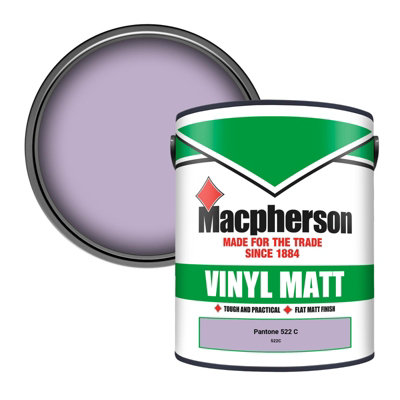 Macpherson Trade Walls & Ceilings Vinyl Matt Emulsion Paint Pantone 522 ...