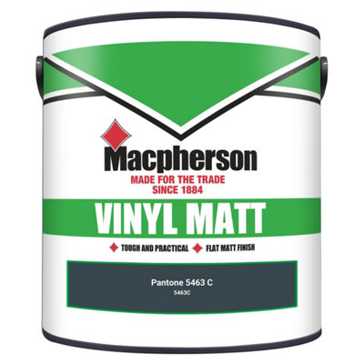 Macpherson Trade Walls & Ceilings Vinyl Matt Emulsion Paint Pantone ...