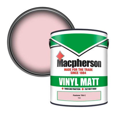Macpherson Trade Walls & Ceilings Vinyl Matt Emulsion Paint Pantone 706 ...