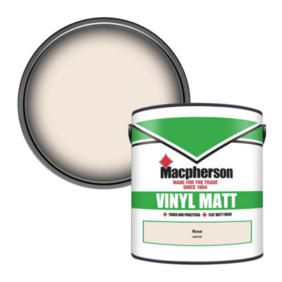 Macpherson Trade Walls & Ceilings Vinyl Matt Emulsion Paint Rose ...