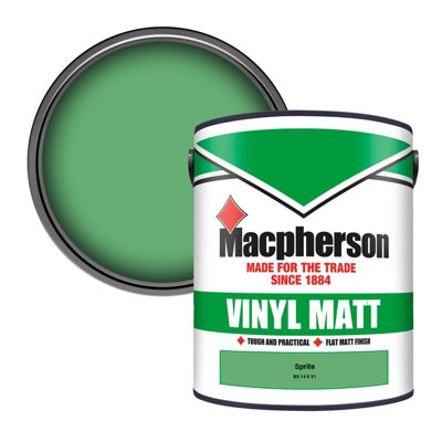 Macpherson Trade Walls & Ceilings Vinyl Matt Emulsion Paint Sprite BS ...