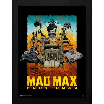 Mad Max Fury Road 30 x 40cm Framed Collector Print