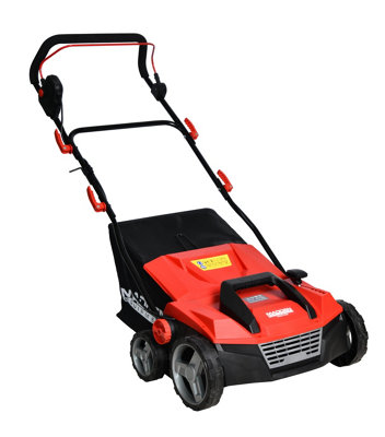 Electric lawn on sale aerator b&q