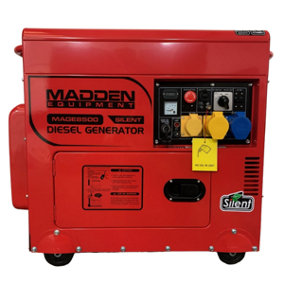 Madden 6.5 kW Silent Long Run Standby / Backup Diesel Generator MAGE8500
