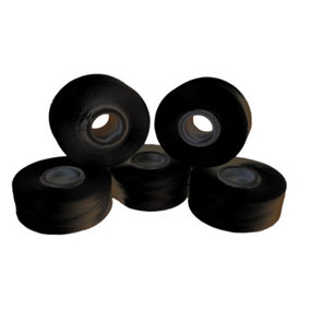 Madeira Pre-Wound Bobbins (Pack of 5) Black (One Size)