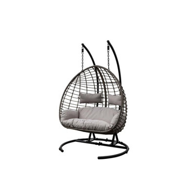 Madrid 2 Seater Steel Hanging Chair