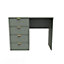 Madrid 4 Drawer Vanity in Reed Green (Ready Assembled)