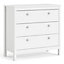 Madrid Chest 3 drawers in White