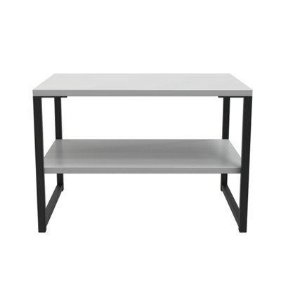 Madrid Lamp Table in Dusk Grey (Ready Assembled)