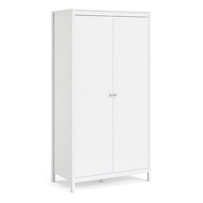 Madrid Wardrobe with 2 doors in White