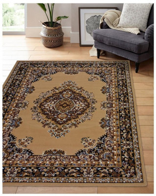 Maestro Collection Traditional Design Rug in Brown  4470 B55