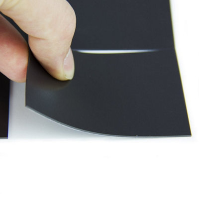 MagFlex 74mm x 52mm Self Adhesive Flexible Magnetic Rectangles - 16 per A4 Sheet (1 Sheet)