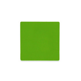 MagFlex 75x75mm Flexible Magnetic Sheet - Gloss Green Dry-Wipe (Pack of 5)