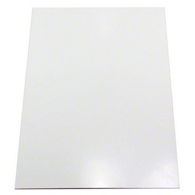 MagFlex A4 Flexible Gloss White Magnetic Sheet for Creating Magnetic Artwork, Signs or Displays