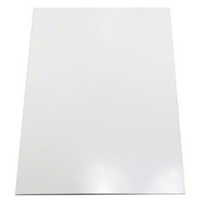 MagFlex A4 Flexible Gloss White Magnetic Sheet for Creating Magnetic Artwork, Signs or Displays