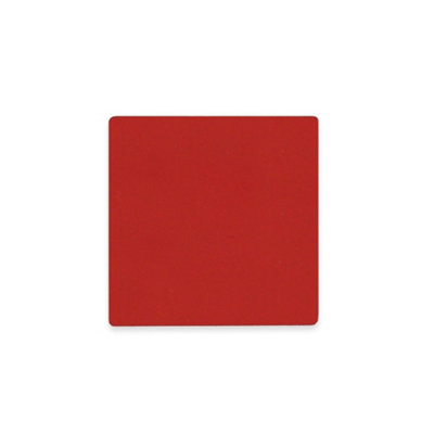 MagFlex Flexible Gloss Red Dry-Wipe Magnetic Sheet for Creating Scrumboards - 75mm x 75mm - Pack of 5
