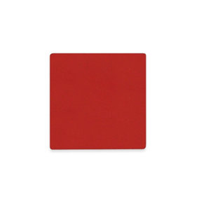 MagFlex Flexible Gloss Red Dry-Wipe Magnetic Sheet for Creating Scrumboards - 75mm x 75mm - Pack of 5