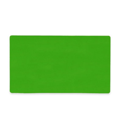 MagFlex Flexible Magnetic Sheet with Gloss Green Dry-Wipe Surface for Creating Scrumboards - 140mm x 80mm x 0.85mm - Pack of 5