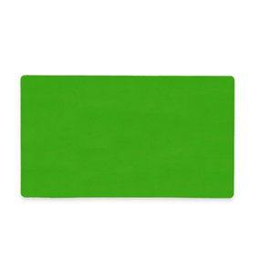 MagFlex Flexible Magnetic Sheet with Gloss Green Dry-Wipe Surface for Creating Scrumboards - 140mm x 80mm x 0.85mm - Pack of 5
