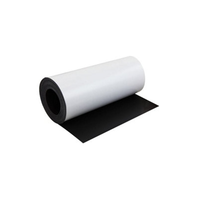 MagFlex Flexible Magnetic Sheet with Self-Adhesive for Creating Magnetic Pictures, Artwork, Signs or Displays - 1m Length