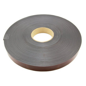 MagFlex Flexible Magnetic Tape with Premium Self Adhesive - Polarity A - 25.4mm Wide - 30m Length