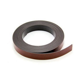 MagFlex Flexible Magnetic Tape with Premium Self Adhesive - Self Mating - 19mm Wide - 30m Length