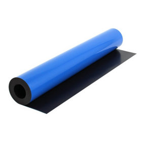 MagFlex Flexible Matt Blue Magnetic Sheet for Creating Magnetic Pictures, Artwork, Signs or Displays - 620mm Wide - 1m Length