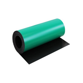 MagFlex Flexible Matt Green Magnetic Sheet for Creating Magnetic Pictures, Artwork, Signs or Displays - 300mm Wide - 5m Length