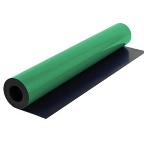 MagFlex Flexible Matt Green Magnetic Sheet for Creating Magnetic Pictures, Artwork, Signs or Displays - 620mm Wide - 5m Length