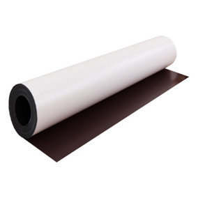 MagFlex Flexible Matt White Magnetic Sheet for Creating Magnetic Pictures, Artwork, Signs or Displays - 620mm Wide - 1m Length