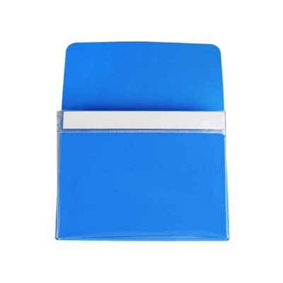 MagFlex Large Magnetic Pouch - Bring Organisation & Efficiency to Workplace, Office, Classroom - Blue