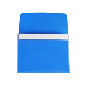 MagFlex Large Magnetic Pouch - Bring Organisation & Efficiency to Workplace, Office, Classroom - Blue