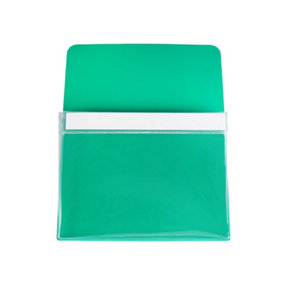 MagFlex Large Magnetic Pouch - Bring Organisation & Efficiency to Workplace, Office, Classroom - Green