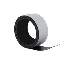MagFlex Lite Flexible Gloss White Dry Wipe Surface Magnetic Gridding Tape - 50mm Wide - 5m Lengths