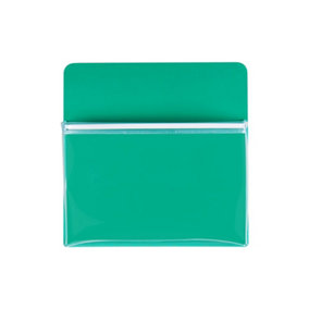 MagFlex Medium Magnetic Pouch - Bring Organisation & Efficiency to Workplace, Office, Classroom - Green