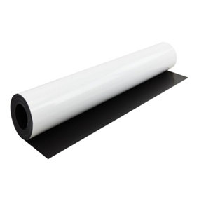 MagFlex Xtra Flexible Gloss White Magnetic Sheet for Creating Signage and Displays - 620mm Wide - 1m Length