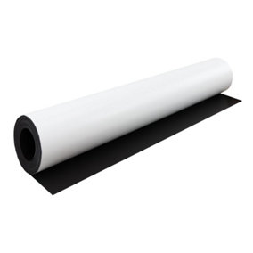 MagFlex Xtra Flexible Matt White Dry Wipe Surface Magnetic Sheet for Creating a Whiteboard Display - 620mm Wide - 1m Length