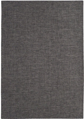 Magic Collection Outdoor Rugs in Dark Grey  3610dg