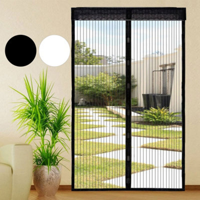 Magnetic Screen Door Fit Door Size 39 x 83 , French Door Mesh Curtain  with Heavy Duty 