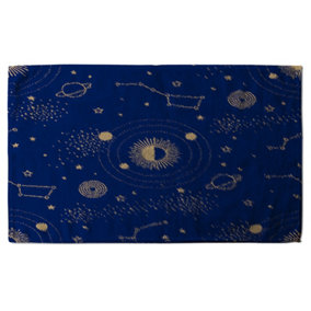 magic night sky map (Bath Towel) / Default Title