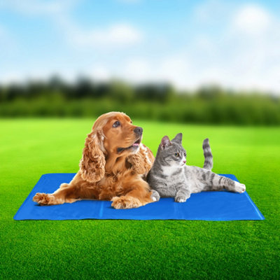 Magic Pet Dog Cat Cool Cooling Gel Mat Bed Pillow Cushion Pad Summer Heat Relief - Large Price Comparisons | Compare The Build