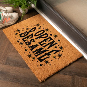 Magical Open Sesame Design Doormat