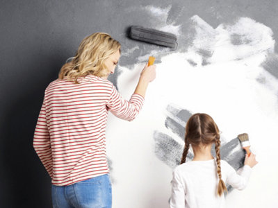 Magnet Paint 2.5L - turns virtually any smooth flat surface into a magnetic work or play area