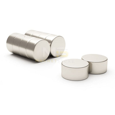 Magnet Store 10mm x 10mm Neodymium Disc / Cylinder Magnet N42 (4.02KG ...