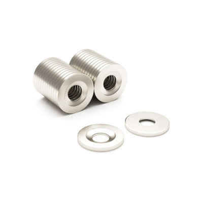 Magnet Store 10mm x 2mm x (3mm Countersunk Hole) Neodymium Disc Magnet N42 (1.90KG Pull) - 10 Magnet(s)