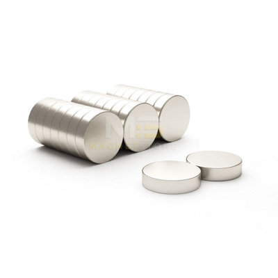 Magnet Store 20mm x 10mm Neodymium Disc Magnet N42 (12.21KG Pull) - 5 ...