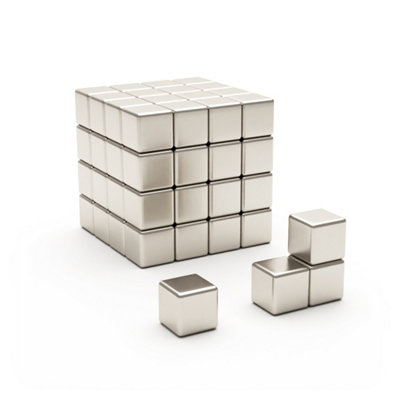 Magnet Store 5mm x 5mm x 5mm Cube Neodymium Magnet N38 (1.14KG Pull ...