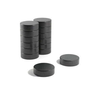Magnet Store 8mm x 5mm Disc Black Epoxy Neodymium Magnet N42 (2.07KG Pull) - 1 Magnet(s)