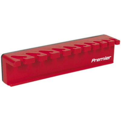 Magnetic 10 Spanner Rack for Tool Organization - 235mm Toolbox Management